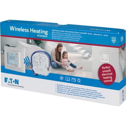 Eaton White Wireless Switch, 1 Gang, CPAD [193732 CPAD-00/217]; 251-480