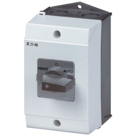 Eaton, 1P 3 Position 60° Changeover Cam Switch, 690V (Volts), 32A, Rotary Actuator [207169 T3-1-8210/I2]; 251-593