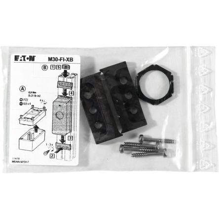 Eaton Eaton Moeller Series Series Accessory Kit for Use with Enclosure Accessory, 10 x 80 x 120mm [197317 M30-FI-XB]; 251-754
