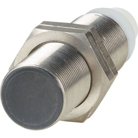 Eaton Inductive Threaded Barrel Proximity Sensor, M18, PNP NO, 48 V [197794 E57P-18SPN5-Q]; 251-792