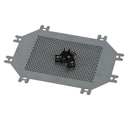 Eaton 1934 Series Galvanised Steel Mounting Plate, 180mm H, 250mm W, 1.5mm L for Use with Basic Enclosure, Ci23…, [193444 MM-CI23]; 251-855