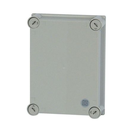 Eaton 1946 Series RAL 7035 Plastic Cover, 250mm H, 187.5mm W, 55mm L for Use with Basic Enclosure [194619 D150-CI23-RAL7035]; 251-892