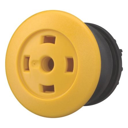 Eaton Series M22 Series Push Button Light Switch, Maintained, Flush Mount, 22.5mm Cutout, IP66, IP67, IP69K [216770 M22S-DRP-Y-X]; 251-934