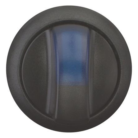 Eaton M22 Series 2 Position Selector Switch Head, 22.5mm Cutout, Black Handle [216821 M22S-WLK-B]; 251-937