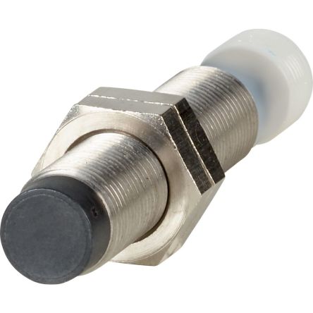 Inductive Threaded Barrel Proximity Sensor, M12, NPN NO, 48 V [197698 E57G-12UNN8-Q]; 252-418