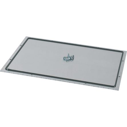 xEnergy Series Metal Base Plate, 5mm H, 493mm W, 368mm L for Use with Enclosure Mounting [192887 XSPEAL0606]; 252-454