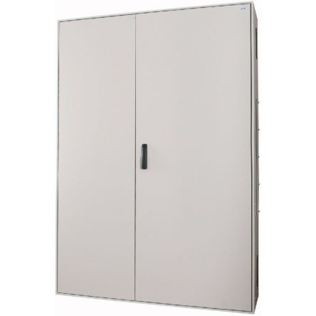 xEnergy Basic Series Sheet Steel Double-Door-Door Floor Standing Enclosure, Opaque Door, IP55, 1910 x 1350 x 400mm [193195 BPM-F-1350/19/4-P-EP]; 252-471