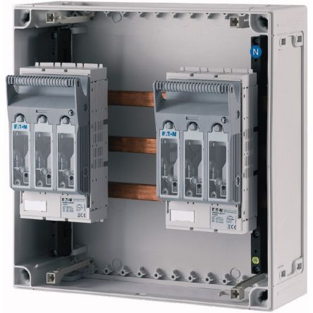 xEnergy Safety Ci Distribution Board Enclosure, 2 Way, 400 A [194572 CI44-S60-400/3-2XNH00]; 252-503