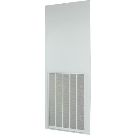 xEnergy Series RAL 7035 Grey Steel Side Panel, 1907mm H, 757mm W, 39mm D, 39mm L, for Use with Enclosure Panels [196035 XLSR42085]; 252-572