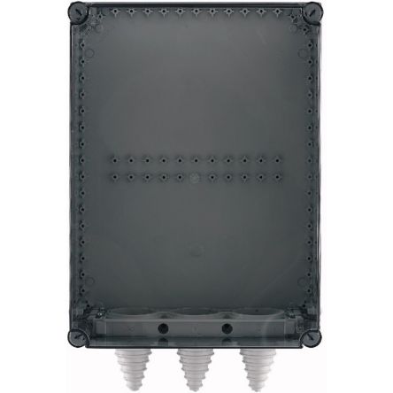 xEnergy Series Black Plastic Enclosure, IP65, IK10, Flanged, Black Lid, 500 x 275 x 325mm [194549 KST45-200]; 252-768