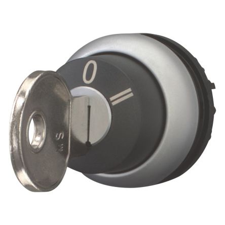 M30 3-position Key Switch Head, Momentary, 22.5mm Cutout [216902 M22-WRS3-GVP]; 252-796