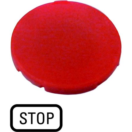 Plate for Use with Push Button [218202 M22-XD-R-GB5]; 252-805