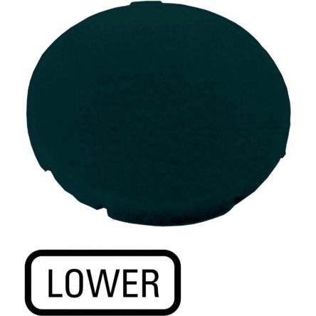 Plate for Use with Push Button [218209 M22-XD-S-GB18]; 252-808