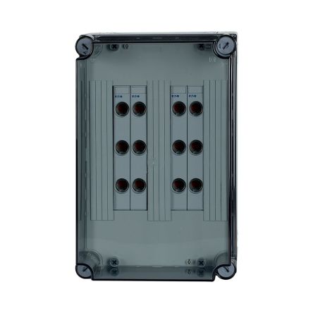 xEnergy Safety Series General Purpose Enclosure, IP65, Transparent Lid, 225 x 375 x 250mm [194605 CI43-S60-630/3-4D02]; 252-875