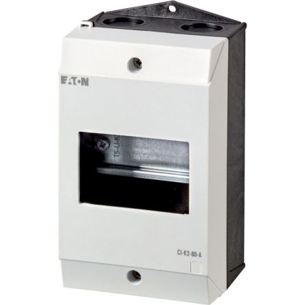 Series Black, Light Grey Plastic General Purpose Enclosure, IP65, IK06, Light Grey Lid, 181 x 100 x 80mm [211107 CI-K2-80-A]; 252-921
