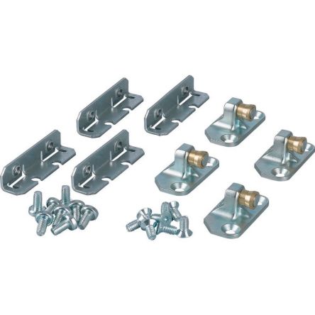 xEnergy Series RAL 7035 Metal Locking Kit, 40mm H, 28mm W, 280mm L for Use with Enclosure Mounting [195600 XAH-BACK]; 253-135