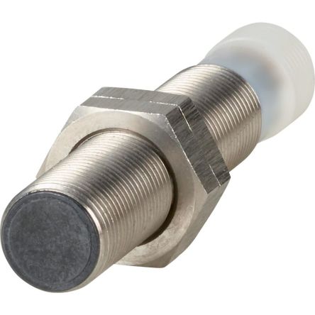 Inductive Threaded Barrel Proximity Sensor, M12, PNP NO, 48 V [197688 E57G-12SPN2-Q]; 253-146