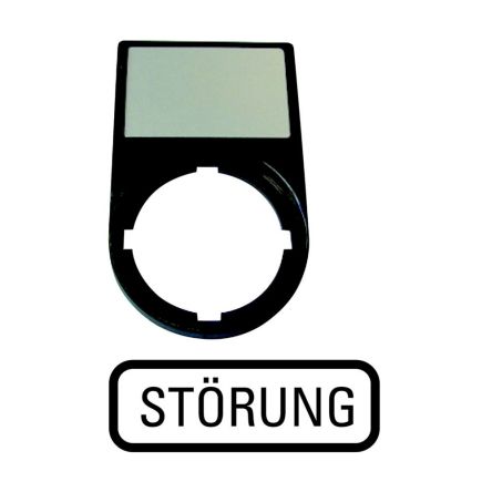 Label Mount for Use with M22 Series For Labeling, STÖRUNG [216489 M22S-ST-D8]; 253-299