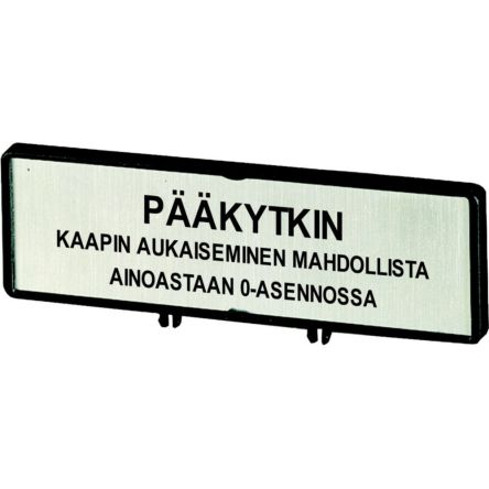 Label for Use with P3, T5, T5B [205554 ZFS66-P3]; 253-307