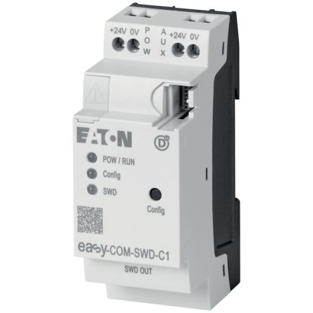 EASY-COM Series Communication Module for Use with SmartWire-DT Applications, DC, 24 V dc [199452 EASY-COM-SWD-C1]; 253-362