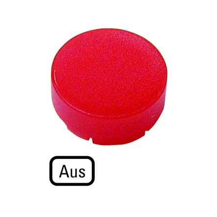 M22 Series Red Push-In Push Button Head Cap, 24mm Cutout [218362 M22-XDLH-R-D5]; 253-460