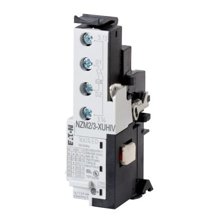 Eaton Eaton Moeller NZM Undervoltage Release for use with N(S)2(-4), N(S)3(-4), NZM2(-4), NZM3(-4) [259583 NZM2/3-XUHIV24AC]; 253-545