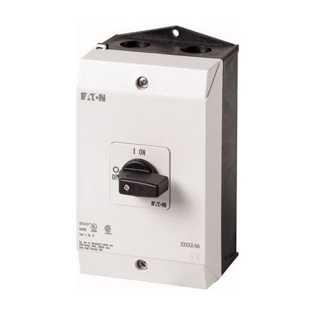 Eaton 3 Pole Surface Mount Isolator Switch - 25A Maximum Current, IP65 [255884 P1-25/I2-NA]; 253-711