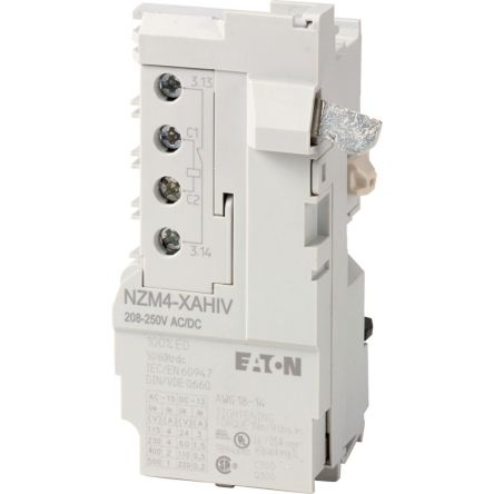 Eaton Shunt Release, 1 Contact, 1NO, Eaton Moeller NZM NZM [266470 NZM4-XAHIV12AC/DC]; 253-755