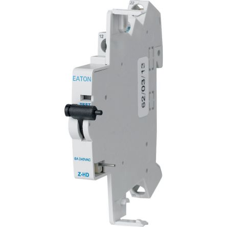 Eaton Auxiliary Contact, 2 Contact, 1CO/1NC, NMZ NMZ [265620 Z-HD]; 253-830