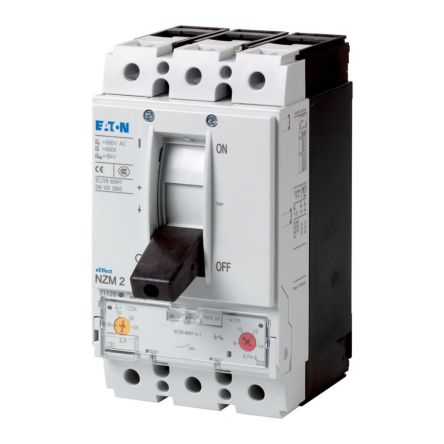 Eaton, Eaton Moeller NZM MCCB Molded Case Circuit Breaker 3P 160A, Breaking Capacity 18.5 kA, Fixed Mount [265716 NZMB2-M160]; 253-836