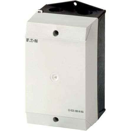 Eaton Series Black, Light Grey Plastic General Purpose Enclosure, IP65, 160 x 100 x 100mm [231228 CI-K2X-100-M-NA]; 254-003