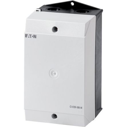 Eaton Series Black, Light Grey Plastic General Purpose Enclosure, IP65, IK06, Light Grey Lid, 181 x 100 x 100mm [229306 CI-K2H-100-M]; 254-206