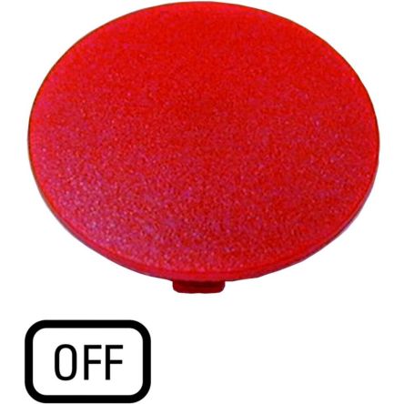 Eaton Plate for Use with Push Button [218289 M22-XDP-R-GB5]; 254-255