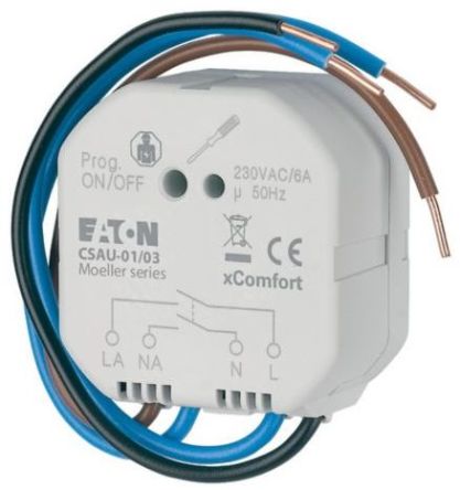 Eaton xComfort Series Analogue Module for Use with xComfort Sensors, Analog, Switching, 230 V [240695 CSAU-01/03]; 254-296
