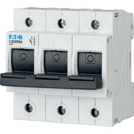 Eaton Switch Disconnector, 3 Pole, 63A Max Current [248249 Z-SLS/CB/3]; 254-411