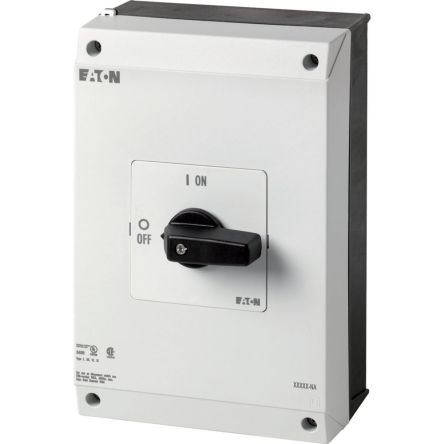 Eaton 3 Pole Surface Mount Isolator Switch - 63A Maximum Current, IP65 [255896 P3-63/I4-NA]; 254-422