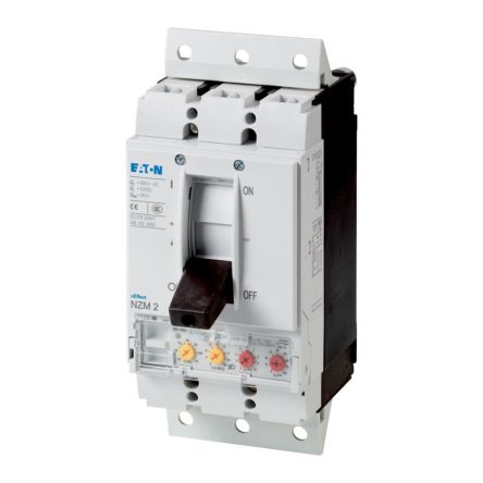 Eaton, Eaton Moeller NZM MCCB Molded Case Circuit Breaker 3P 160A, Breaking Capacity 80 kA, Fixed Mount [259129 NZML2-VE160]; 254-453