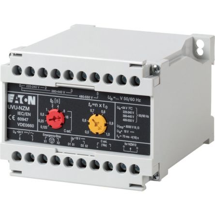 Eaton NZM Electronic Time Delay for use with Circuit Breaker [260154 UVU-NZM]; 254-475