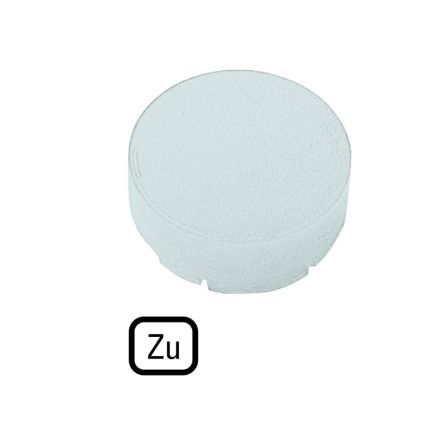 Eaton M22 Series White Push-In Push Button Head Cap, 24mm Cutout [218359 M22-XDLH-W-D2]; 254-590