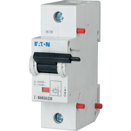 Eaton Shunt Release, 2 Contact, 1NC/1NO, Left Mount, Eaton Distribution [248445 Z-BHASA/230]; 254-739