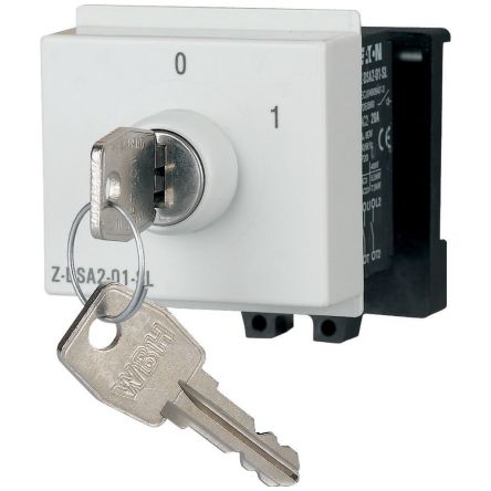Eaton, 2P Rotary Cam Switch, 690V (Volts), 20A, Rotary Actuator [248873 Z-DSA2-01-SL]; 254-742