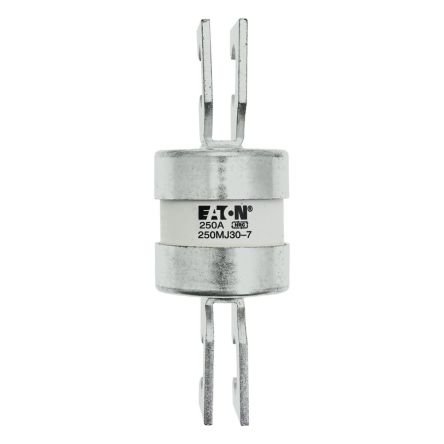 Eaton 250A Tag Fuse, 38 x 110mm, 415V, 82mm [250MJ30-7 250A 415V AC TYPE J F/PILLAR FUSE]; 254-757