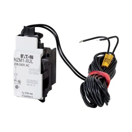 Eaton Eaton Moeller NZM Undervoltage Release for use with N(S)1(-4), NZM1(-4) [259471 NZM1-XUL208-240AC]; 254-772