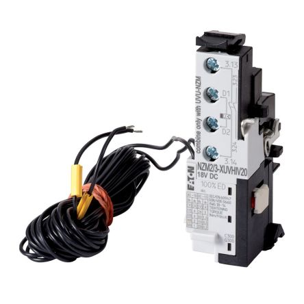 Eaton Eaton Moeller NZM Undervoltage Release for use with N(S)2(-4), N(S)3(-4), NZM2(-4), NZM3(-4) [259688 NZM2/3-XUVHIV20]; 254-915