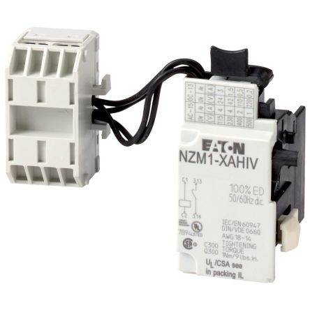 Eaton Shunt Release, 1 Contact, 1NO, Eaton Moeller NZM NZM [259778 NZM1-XAHIV60AC/DC]; 254-921