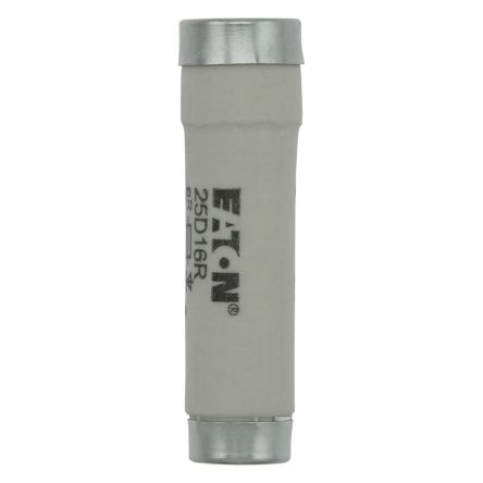 Eaton 25A Tag Fuse, 14 x 50mm, 500V [25D16R FUSE 25A DI/E16 GR 500VAC]; 254-931