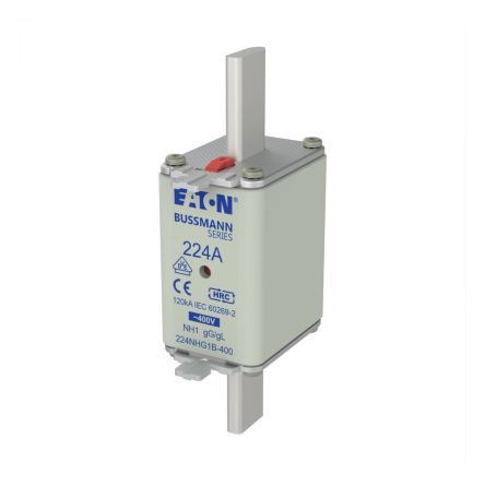 Eaton 224A NH Fuse, 63 x 40 x 150mm, 400V ac [224NHG1B-400]; 255-242