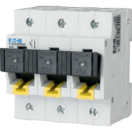 Eaton Switch Disconnector, 3 Pole, 63A Max Current [263160 Z-SLS/CEK63/3]; 255-353