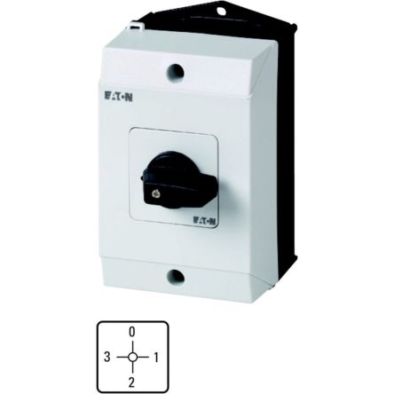 Eaton Selector Switch - 2 Positions [222617 T0-2-8021/I1]; 255-482
