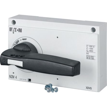 Eaton Eaton Moeller NZM Rotary Handle for use with N(S)4(-4), NZM4(-4) [266608 NZM4-XDV]; 255-619